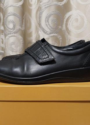 Качественные брендовые кожаные туфли hotter made in england3 фото