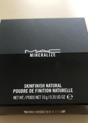 Пудра mac mineralize skin natural finish2 фото