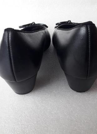 Ara кожаные мягкие туфли на широкую ногу 39 г.7 фото
