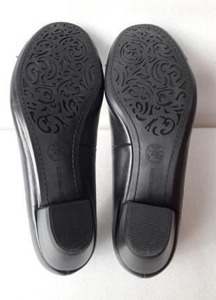 Ara кожаные мягкие туфли на широкую ногу 39 г.10 фото