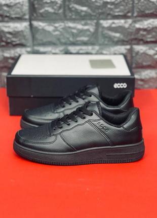 Мужские кроссовки ecco, черные универсальные кроссовки ecco 35-45