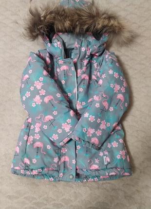 Курточка зимова для дівчинки lassye