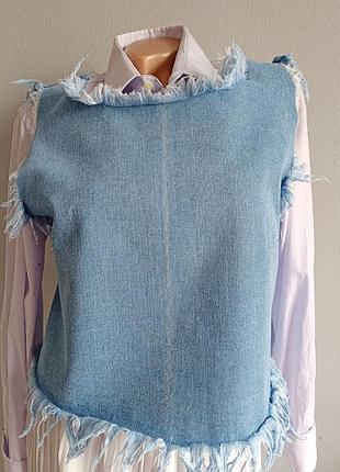 Джинсовий топ, майка.