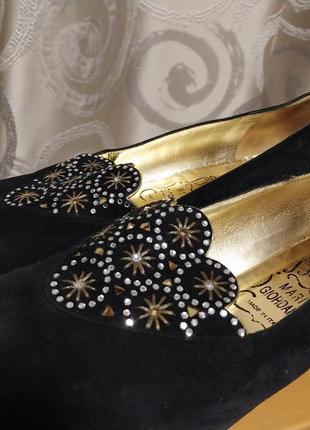Люксові високоякісні брендові шкіряні нарядні туфлі mario giordano made in  italy3 фото