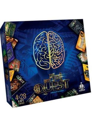 Карточная квест-игра "best quest 4 в 1" (рус)
