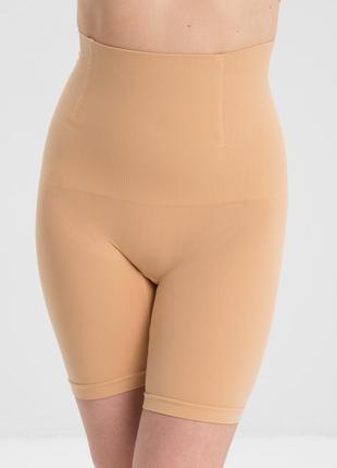 Утягивающие высокие панталоны шорты (2113) трусы утягивающие послеродовое послеоперационное  белье3 фото