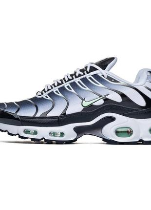 Кроссовки nike air max tn white silver