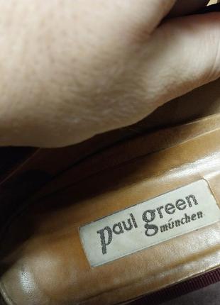 Высококачественные кожаные брендовые балетки paul green made in austria6 фото