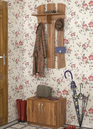 Комплект меблів для передпокою №6. передпокій вішалка та тумба для взуття 600 мм, купити меблі в передпокій