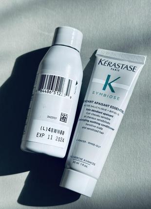 Kérastase symbiose antidandruff hydrating shampoo/conditioner набор шампуня и кондиционера3 фото