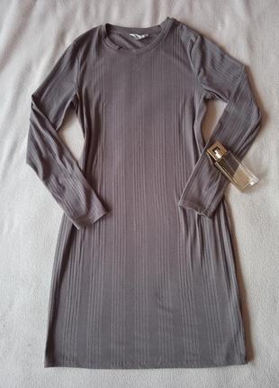 Платье рубчик 14 размер