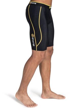 Шорти skins a200 men's compression half tights, компресійні велосипедки, тайтси4 фото