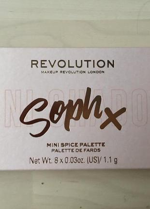 Палетка тіней revolution4 фото