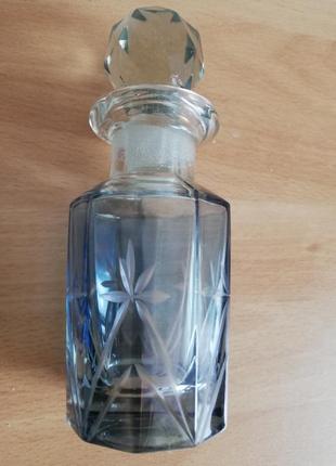 Флакон с притертой пробкой стеклянный