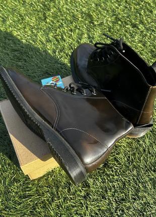 Мужские кожаные ботинки dr martens emmeline smooth 14602 фото