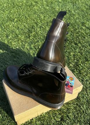 Мужские кожаные ботинки dr martens emmeline smooth 14604 фото