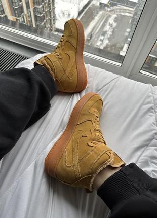 Nike air force 1 wheat outfit deals