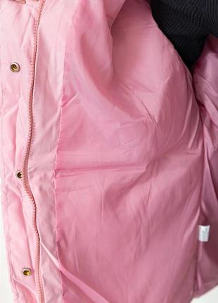 Куртка женская демисезонная, цвет темно-желтый, розовый 235r9156 фото