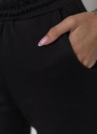 Спорт штаны женские, цвет черный, 190r0254 фото
