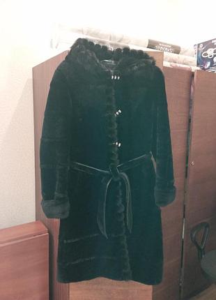 Натуральная шубка мутон