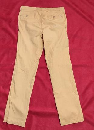 Чоловічі штани брюки пісочно-жовтого кольору pierre cardin, розмір 983 фото