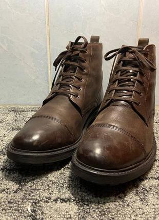 Кожаные ботинки next 43р