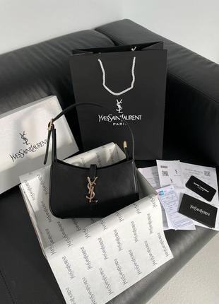 Сумка клатч ysl hobo black