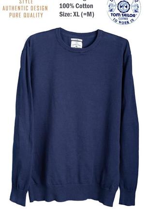 Кофта tom tailor gmbh original 100% cotton трикотаж xl (m-l) ±25y€в