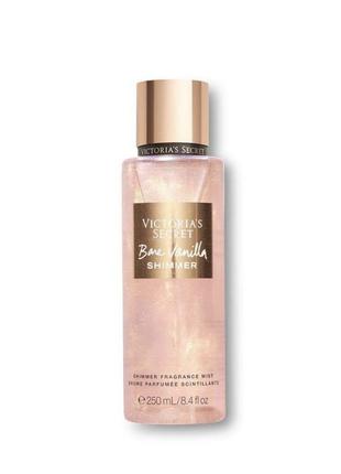 Парфюмированный спрей для тела victoria’s secret bare vanilla shimmer