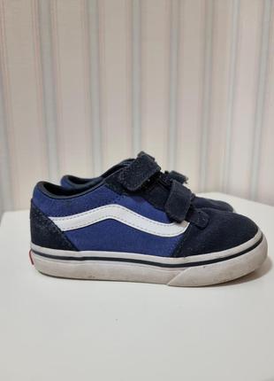 Кеды vans детские 25-25.5 15см замшевые old skool v детская обувь