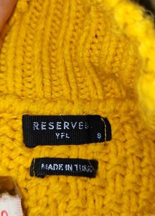 Теплая вязаная кофта свитер reserved7 фото
