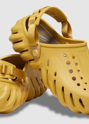 Чоловічі крокси сабо crocs echo clog desert grass топ продажів