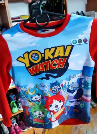 Теплый спортивный костюм для мальчика disney. yo kai watch1 фото