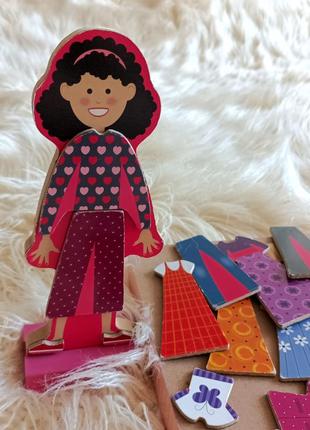 Магнитная одевалка melissa&doug эбби и эмма2 фото