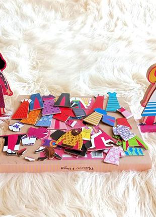 Магнитная одевалка melissa&doug эбби и эмма5 фото