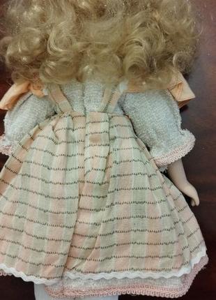 Красивая, немецкая коллекционная кукла"девочка красотка". высота-42см.