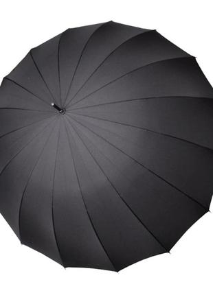 Зонт трость "classic 16pl" черный