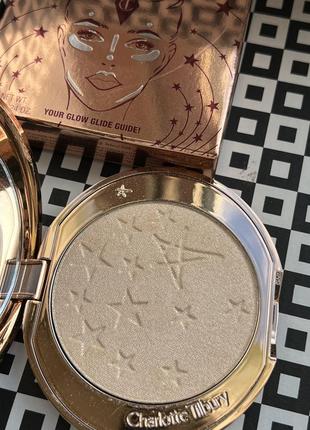 Оригинальн! хайлайтер charlotte tilbury hollywood glow glide face architect highlighter2 фото