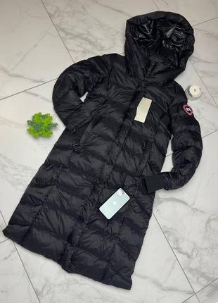 Куртка пуховик в стилі canada goose