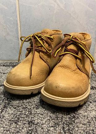 Шкіряні ботінки timberland 26р