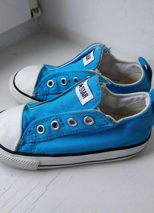 Текстильные кеды converse 23р. 15 см.