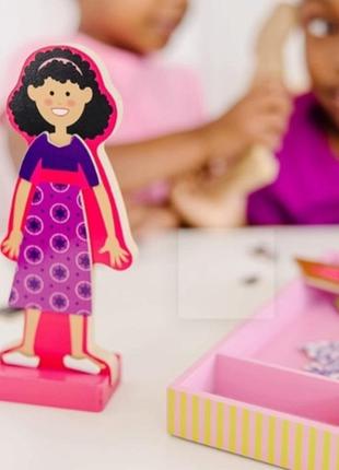 Магнитная одевалка melissa&doug эбби и эмма9 фото