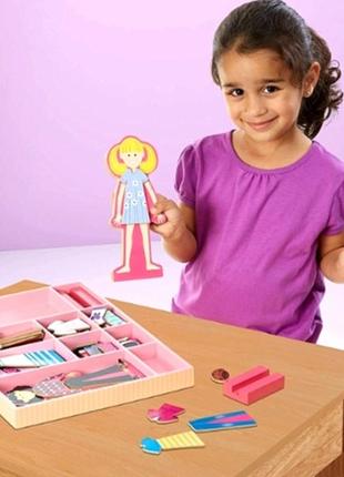 Магнитная одевалка melissa&doug эбби и эмма8 фото