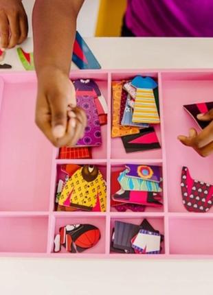 Магнитная одевалка melissa&doug эбби и эмма10 фото