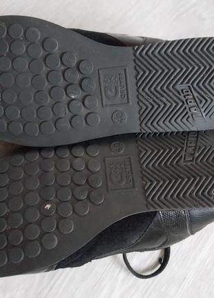 Дорогие брендовые мужские кроссовки cruyff lusso trainers black suede4 фото