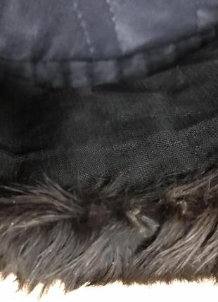 Шапка вушка кролик натур. хутро зима повне р.54/568 фото
