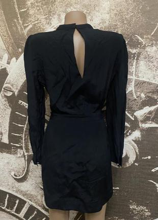 Маленькое черное платье вискоза3 фото