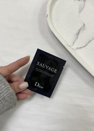 Dior sauvage moisturizer for face & beard крем для обличчя