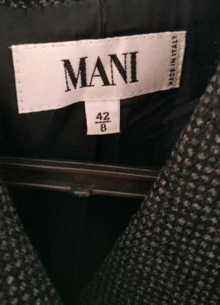 Стильный брендовый пиджак италия/твидовый пиджак/блейзер/жакет/удлиненный пиджак4 фото
