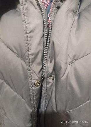Зимняя куртка с мехом3 фото
